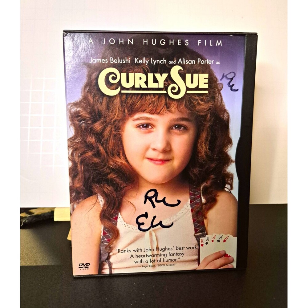 Curly Sue DVD Widescreen PG John Hughes James Belushi Kelly Lynch Commentary